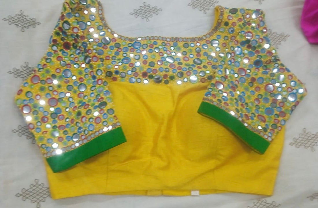 Mirror Embroidered Blouse