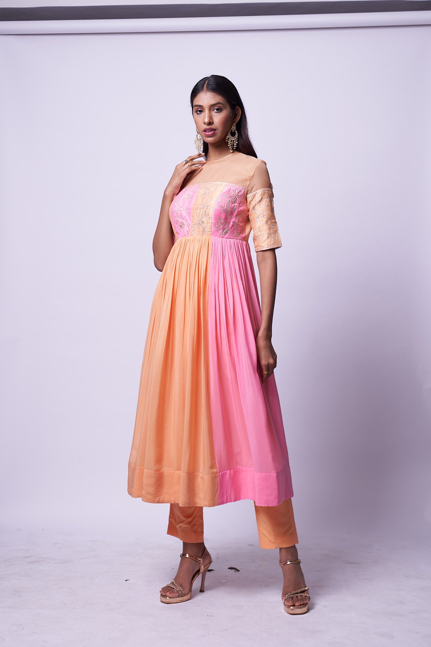 Miya Dress - Double shaded dress