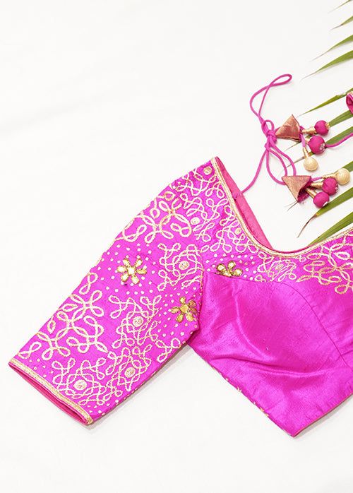 Muggu Embroidered Blouse