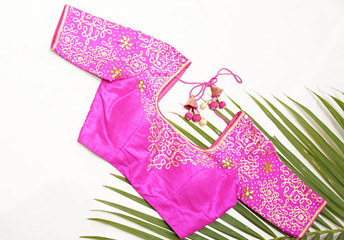 Muggu Embroidered Blouse