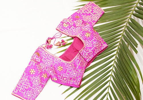 Muggu Embroidered Blouse