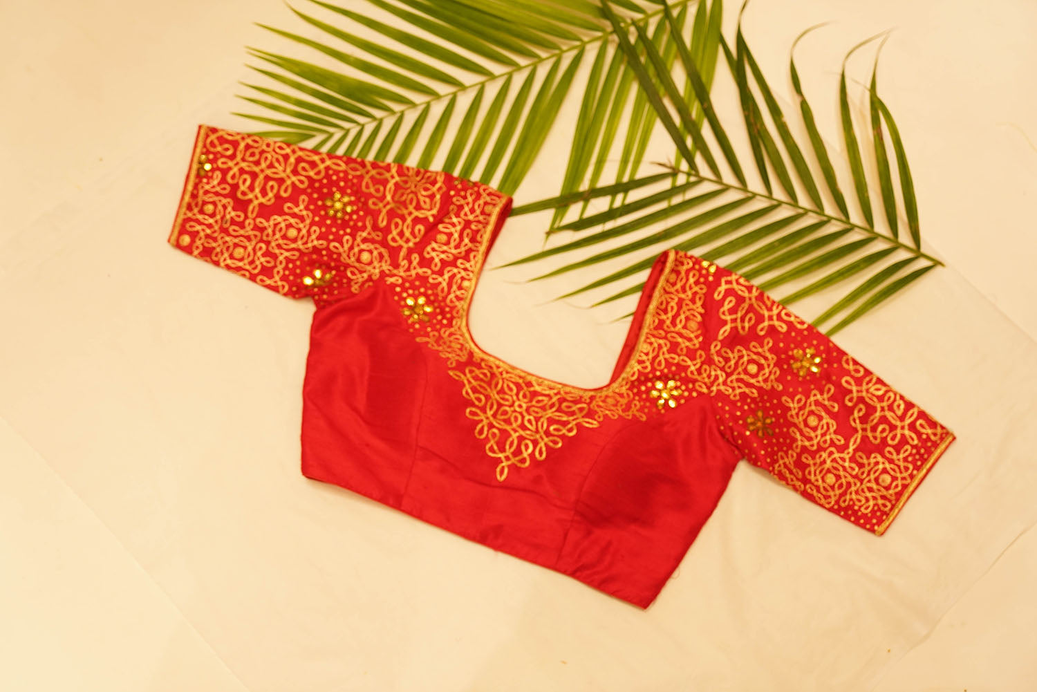 Muggu Embroidered Blouse