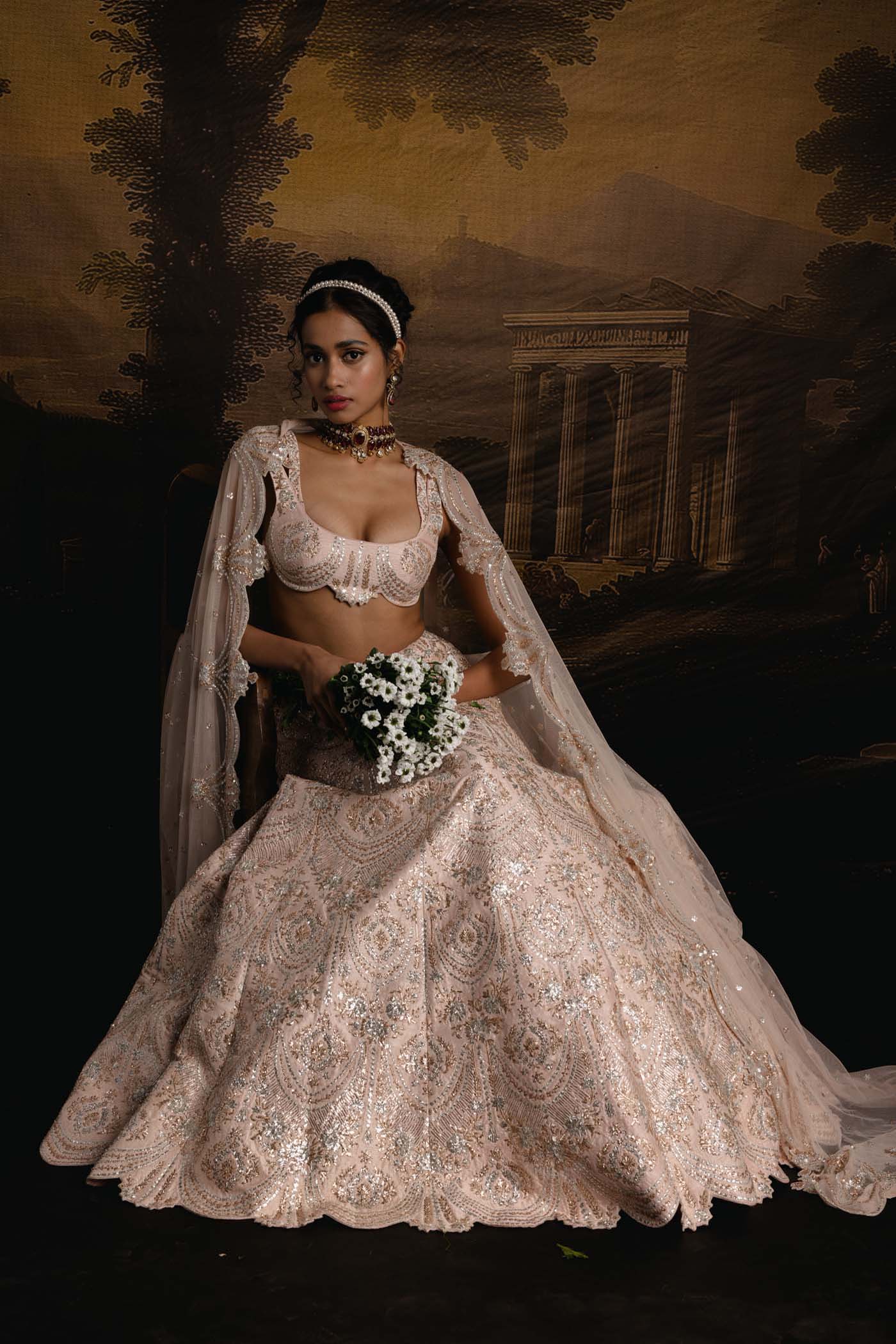 Blush Elegance Lehenga Set