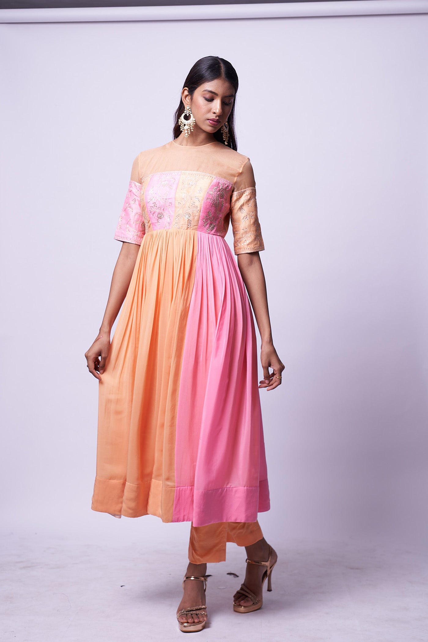 Miya Dress - Double shaded dress
