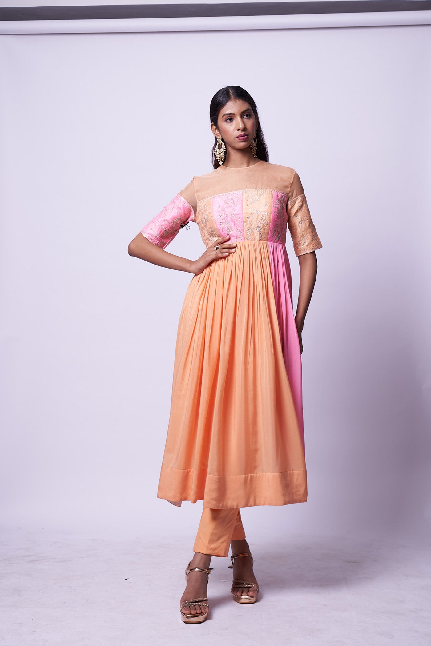 Miya Dress - Double shaded dress